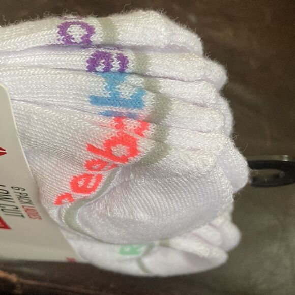 Reebok Performance Training Low Cut Socks 6pk - Picture 3 of 3